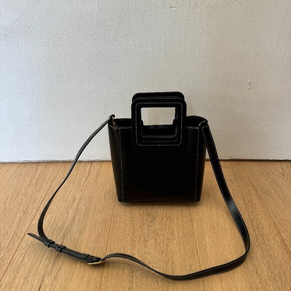 Staud Black Mini Shirley Bag - Picture 2 of 5